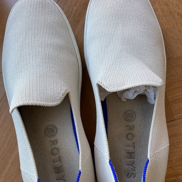 ROTHY’S The Original Slip On Sneaker Sz.8 in Sand - Picture 4 of 8